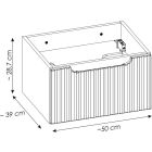 Set Kabinett Comad Nova Cashmere NOVA CASHMERE 80-03-2D, Kabinett Comad Nova Cashmere NOVA CASHMERE 82-50-40-1S, SKY 3 50CM DP (E-8099-3-50)