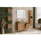 Set Badschrank Comad Nova Coast Evoke NOVA COAST EVOKE 82-50-40-2S, Badschrank Comad Nova Coast Evoke NOVA COAST EVOKE 80-30-2D, UN-GAJA35-SW 78570A(35), NOVA OAK A 89-50