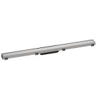 Set Montagesatz Hansgrohe uBox Universal 56019180, Äußeres Element des Abflusses Hansgrohe RainDrain Match 56040800