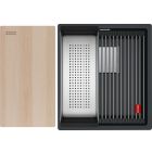 Set Granitspüle Franke Kanon 125.0749.651, Küchenarmatur Franke Urban 115.0627.523