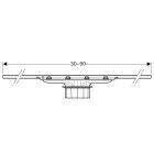 Set Linienablauf Geberit CleanLine 154.501.KS.1, Duschrinne Geberit CleanLine 154.152.00.1
