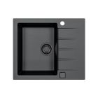 Set Granitspüle Alveus Cadit 1148158, Küchenarmatur Alveus Flexa 1147056
