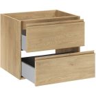 Set Waschbecken Comad River 1 RIVER 1 IVORY MATT UN 40 ( E-6595 ), Badschrank Comad Viola VIOLA CREMONA 82-60-46-2S, NATURE CREMONA 89-60-46 M