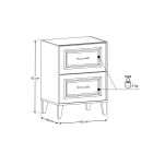 Set Badschrank Comad Dorothy Ristretto DOROTHY RISTRETTO 84-60-2D, Badschrank Comad Dorothy Ristretto DOROTHY RISTRETTO 82-60-46-2S, UM-6252SMILE40DP, RISTRETTO 89-60-46 M