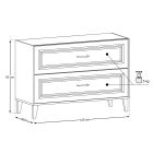 Set Badschrank Comad Dorothy Ristretto DOROTHY RISTRETTO 82-120-46-2S, Waschbecken Comad River 1 RIVER 1 BLACK MATT UN 40 ( E-6595 ), RISTRETTO 89-120-46 M