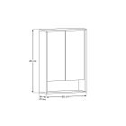 Set Badschrank Comad Dorothy Ristretto DOROTHY RISTRETTO 84-60-2D, Badschrank Comad Dorothy Ristretto DOROTHY RISTRETTO 82-60-46-2S, UM-6252SMILE40DP, RISTRETTO 89-60-46 M