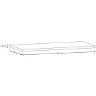 Set Badschrank Comad Dorothy Ristretto DOROTHY RISTRETTO 82-120-46-2S, Waschbecken Comad River 1 RIVER 1 BLACK MATT UN 40 ( E-6595 ), RISTRETTO 89-120-46 M