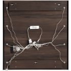 Set Badschrank Comad Dorothy Ristretto DOROTHY RISTRETTO 82-80-46-2S, Spiegel Comad Dorothy Ristretto DOROTHY RISTRETTO 84-80, RISTRETTO 89-80-46 M