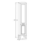 Set Badschrank Comad Dorothy Ristretto DOROTHY RISTRETTO 82-120-46-2S, Badschrank Comad Dorothy Ristretto DOROTHY RISTRETTO 80-40-2D, RIVER 1 BLACK MATT UN 40 ( E-6595 ), RISTRETTO 89-120-46 M