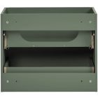 Set Badschrank Comad Sombra Green SOMBRA GREEN 82-70-46-2S, Waschtischplatte Comad Sombra Green GREEN 89-70-46 M