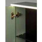 Set Badschrank Comad Sombra Green GREEN UN 84-60-2D, Badschrank Comad Sombra Green SOMBRA GREEN 82-60-46-2S, SKY 1 BLACK MATT 60 DP ( E-8099-60 )