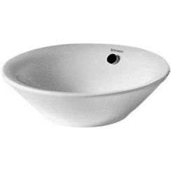 Duravit Starck 1 waschbecken 53x53 cm rund nabla-förmig weiß 0408530000