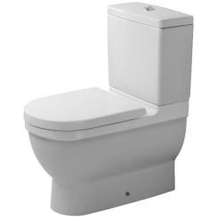 Duravit Starck 3 Kompakte Toilettenschüssel weiß 0128090000