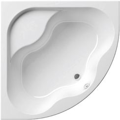 Ravak Gentiana Eckbadewanne 150x150 cm linksseitig weiß CG01000000