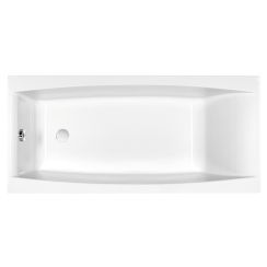 Cersanit Virgo Rechteckige Badewanne 160x75 cm weiß S301-046