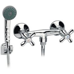 Ferro Retro duschbatterie Wand chrom XR77