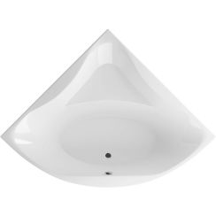 Excellent Glamour Eckbadewanne 150x150 cm linksseitig weiß WAEX.GLA15WH