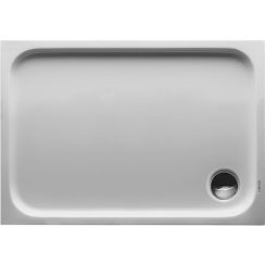 Duravit D-Code Rechteckige Duschwanne 100x70 cm weiß 720093000000001