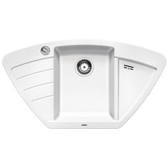 Blanco Zia 9 E Granitspüle 93x51 cm weiß 514750