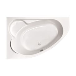 Cersanit Kaliope Eckbadewanne 170x110 cm linksseitig weiß S301-114