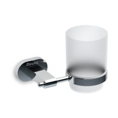 Ravak Chrome Zahnputzbecher weiß-chrom X07P188