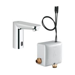 Grohe Euroeco waschbeckenhahn stehend Elektronisch StarLight Chrome 36384000