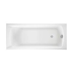 Cersanit Korat Rechteckige Badewanne 170x70 cm weiß S301-122