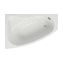 Cersanit Sicilia Eckbadewanne 150x100 cm linksseitig weiß S301-095