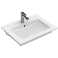 Villeroy & Boch Venticello Waschbecken 60x50 cm rechteckig Klassisch-Möbel weiß 412462R1