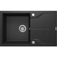 Deante Andante granitspüle 78x49 cm grau/graphit/onyx ZQN_2113
