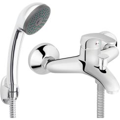Ferro Basic badewannen- und duscharmatur Wand chrom BBC11