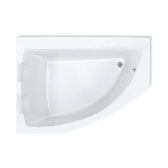 Roca Aquamarina Eckbadewanne 175x120 cm linksseitig weiß A24T249000