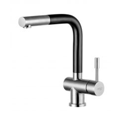 Blue Water Corsa küchenarmatur stehend edelstahl-schwarz 5901730612950