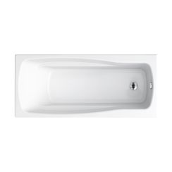 Cersanit Lana Rechteckige Badewanne 160x70 cm weiß S301-162