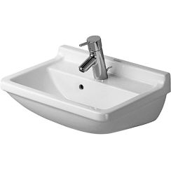 Duravit Starck 3 waschbecken 50x36 cm rechteckig klassisch weiß 03005000001