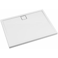 Schedpol Omega Rechteckige Duschwanne 100x90 cm weiß 3.0457