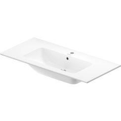 Duravit ME by Starck waschbecken 103x49 cm rechteckig klassisch-Möbel-mit Blatt weiß 23361000001