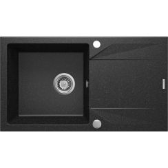 Deante Evora granitspüle 78x44 cm grau/graphit/onyx ZQJ_2113