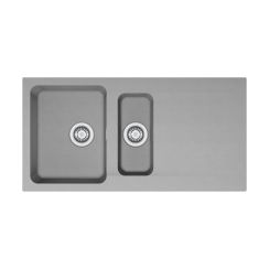 Franke Orion Tektonit-Waschbecken 100x51 cm grau/graphit/onyx 114.0476.403