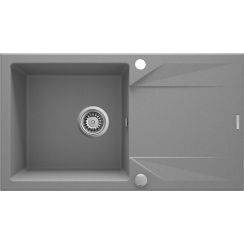 Deante Evora Granitspüle 78x44 cm grau/graphit/onyx ZQJ_S113