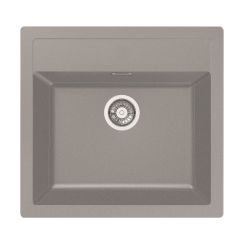 Franke Sirius tektonit-waschbecken 56x53 cm grau/graphit/onyx 114.0476.406