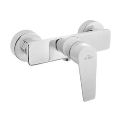 Invena Dokos duschbatterie Wand chrom-weiß BN-19-002