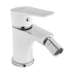 Invena Dokos bidet-wasserhahn stehend weiß BB-19-002
