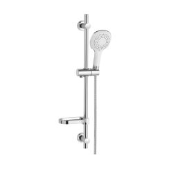 Invena Elea Duschset Wandmontage chrom-weiß AU-82-NAT