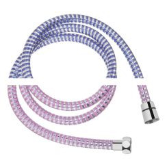 Invena Colour Duschschlauch 150 cm chrom AW-31-005