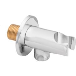 Invena Samba Plus Winkelanschluss mit Griff chrom SC-P1-002