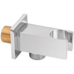 Invena Samba Plus Winkelanschluss mit Griff chrom SC-P1-033