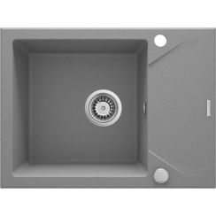 Deante Evora granitspüle 59x44 cm grau/graphit/onyx ZQJ_S11A
