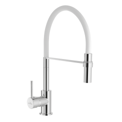Invena Kameleon küchenarmatur stehend weiß BZ-29-L02