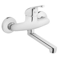 Invena Perea waschbeckenhahn Wand chrom BC-05-K01